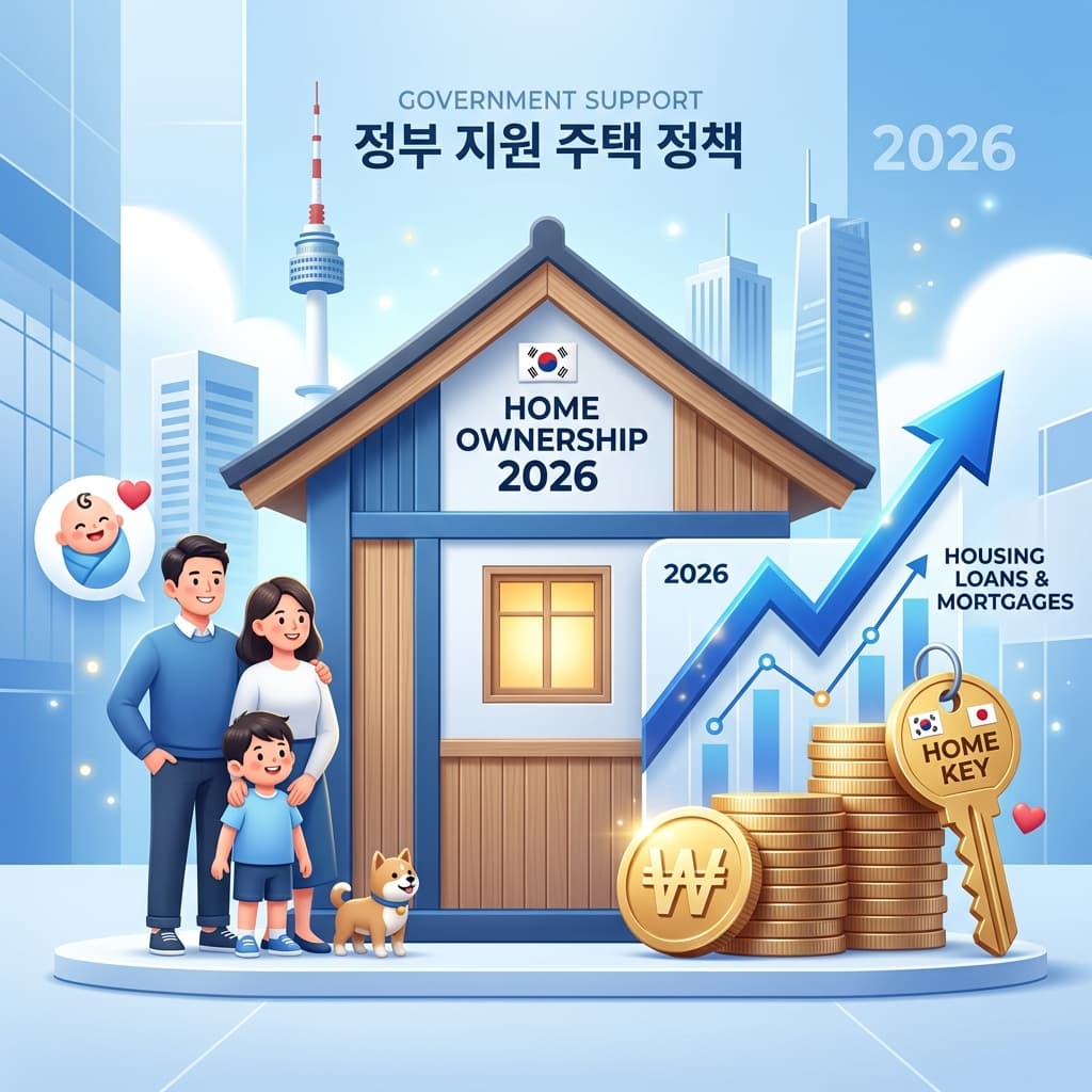 2026년 주거 정책대출 총정리 (디딤돌·보금자리·신생아 특례·신혼 버팀목)