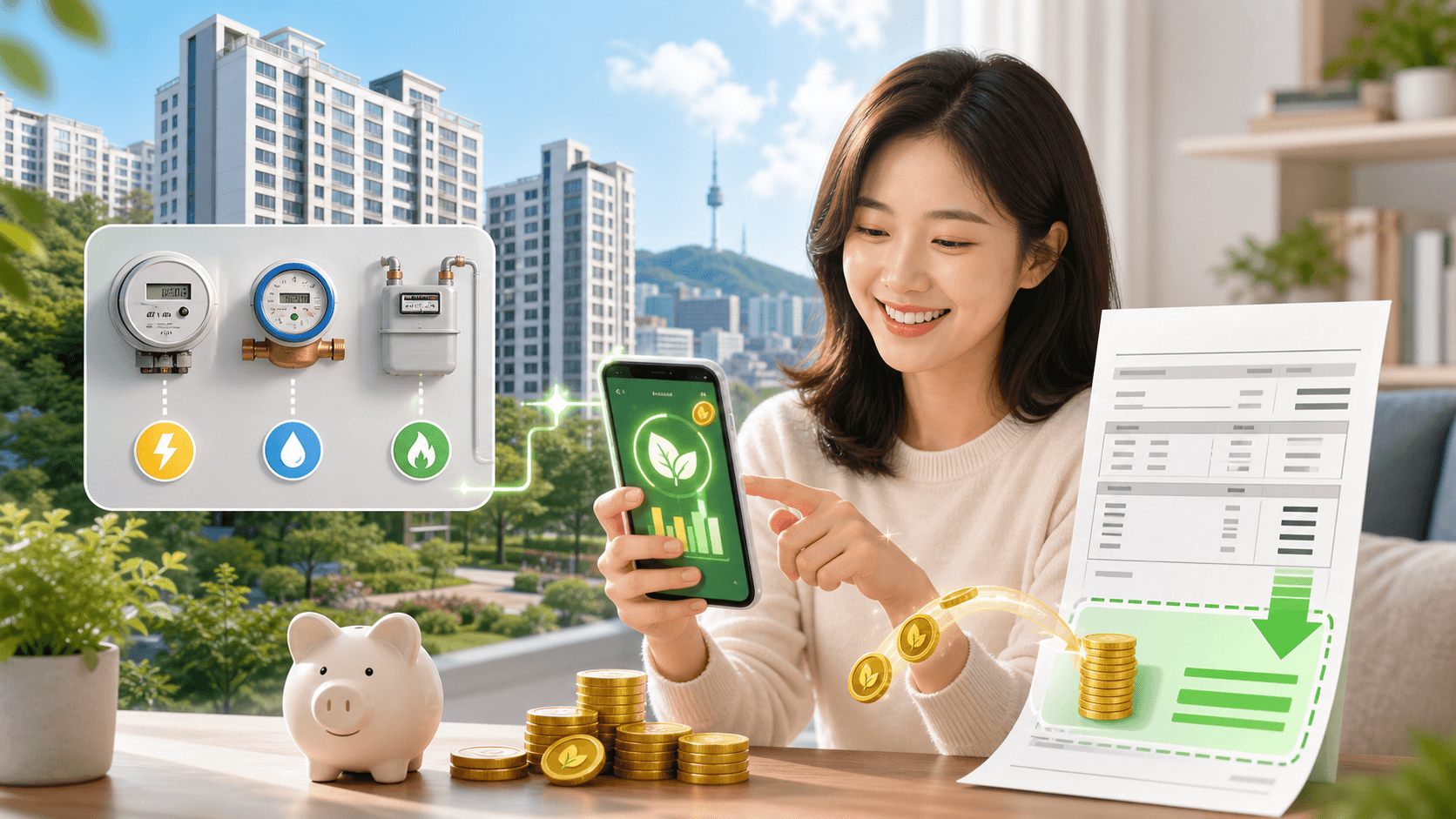 서울시 에코마일리지 관리비 차감 가이드 - 집은 등록해두고, 차는 계기판 사진으로 챙기는 숨은 혜택