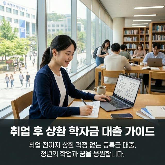 취업 후 상환 학자금 대출 완벽 가이드 — 취업 전까지 상환 걱정 없는 등록금 대출