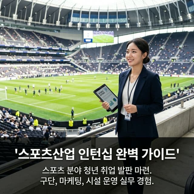 스포츠산업 인턴십 완벽 가이드 — 스포츠 분야 청년 취업 발판 마련