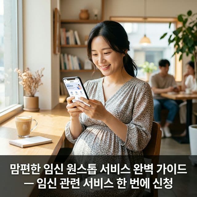 맘편한 임신 원스톱 서비스 완벽 가이드 — 임신 관련 서비스 한 번에 신청
