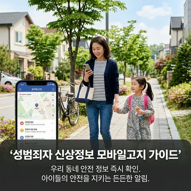 성범죄자 신상정보 모바일고지 완벽 가이드 — 우리 동네 성범죄자 정보 확인
