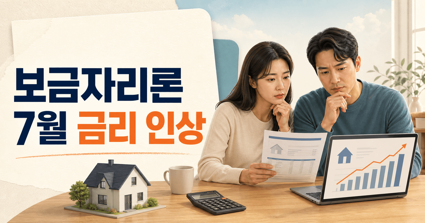 2026 보금자리론 7월 금리 인상 - 7월 7일 이후 신청 전 다시 계산해야 하는 이유